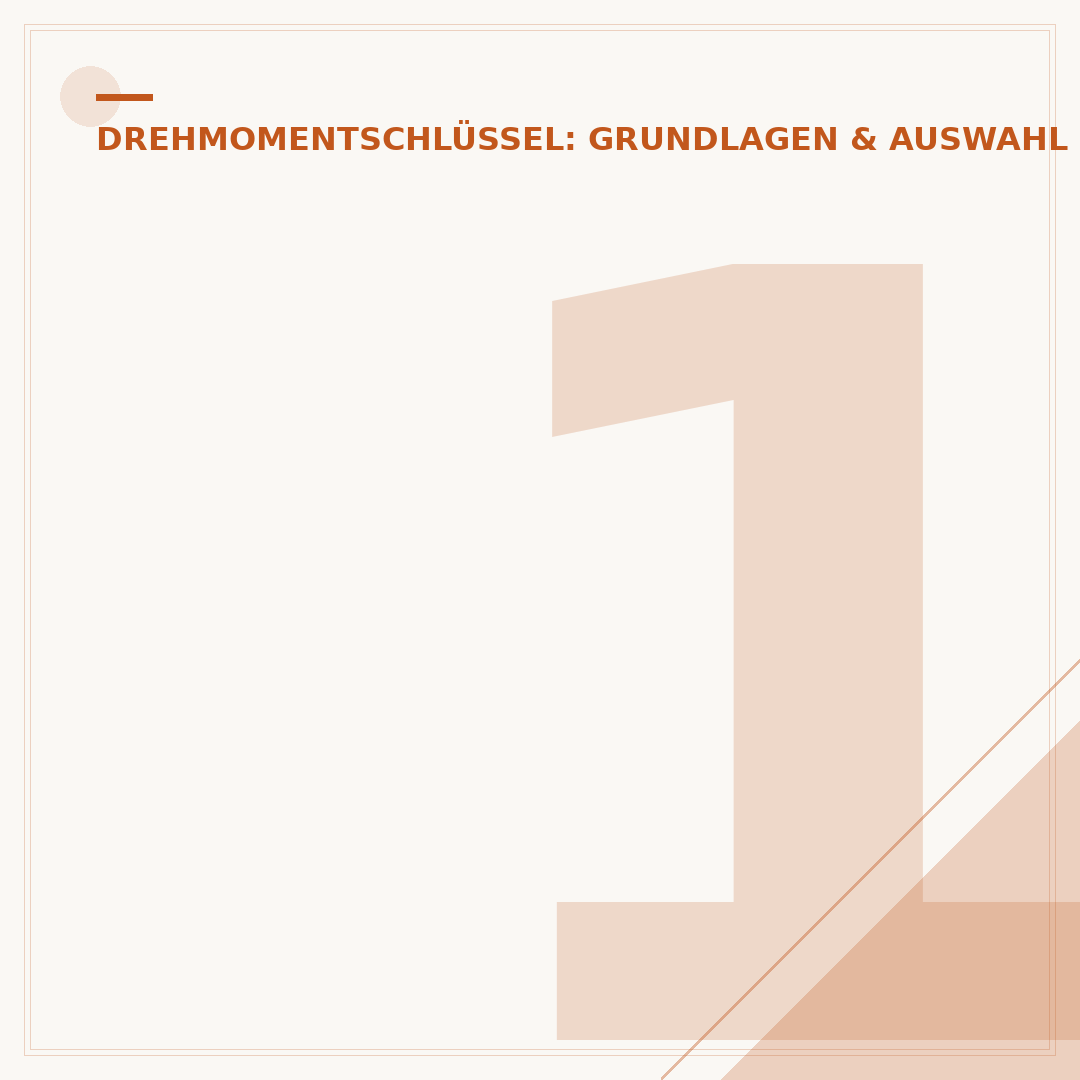 1 4 Drehmomentschlüssel: Präzision für feine Arbeiten