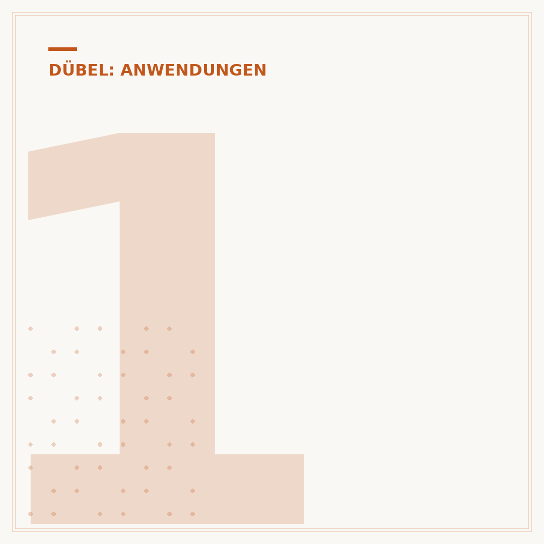 12er Dübel: Welche Schraube passt wirklich?
