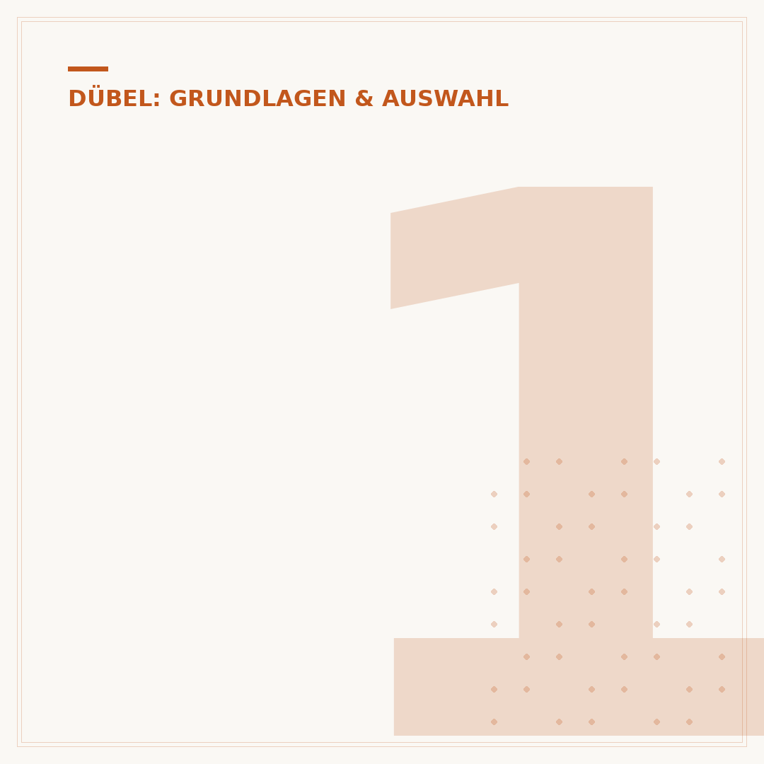 12 Dübel