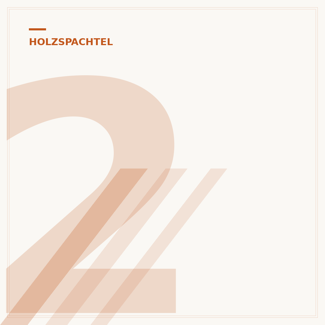 2-Komponenten-Holzspachtel