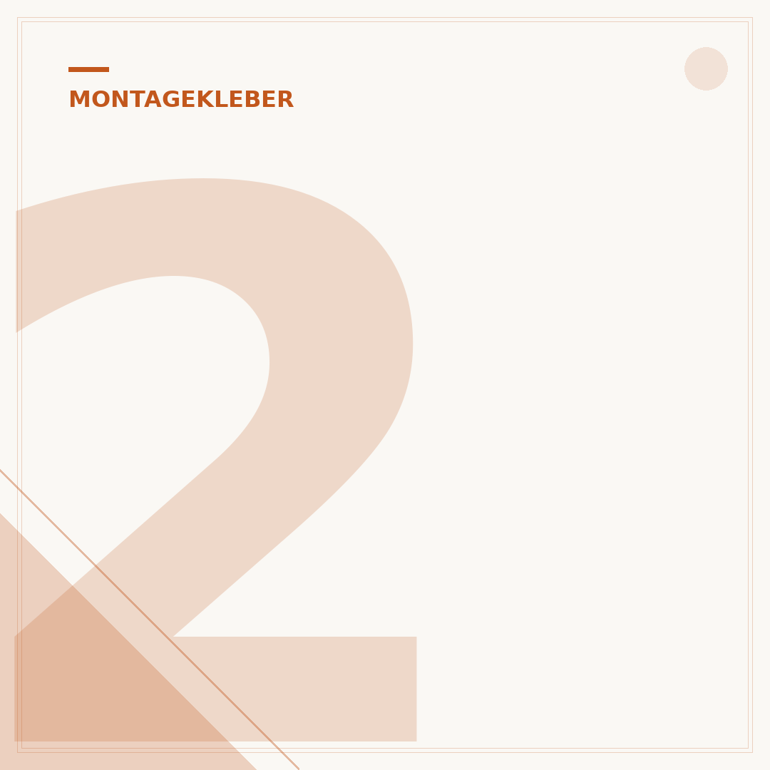 2K Montagekleber: Eigenschaften, Anwendungen & Auswahl