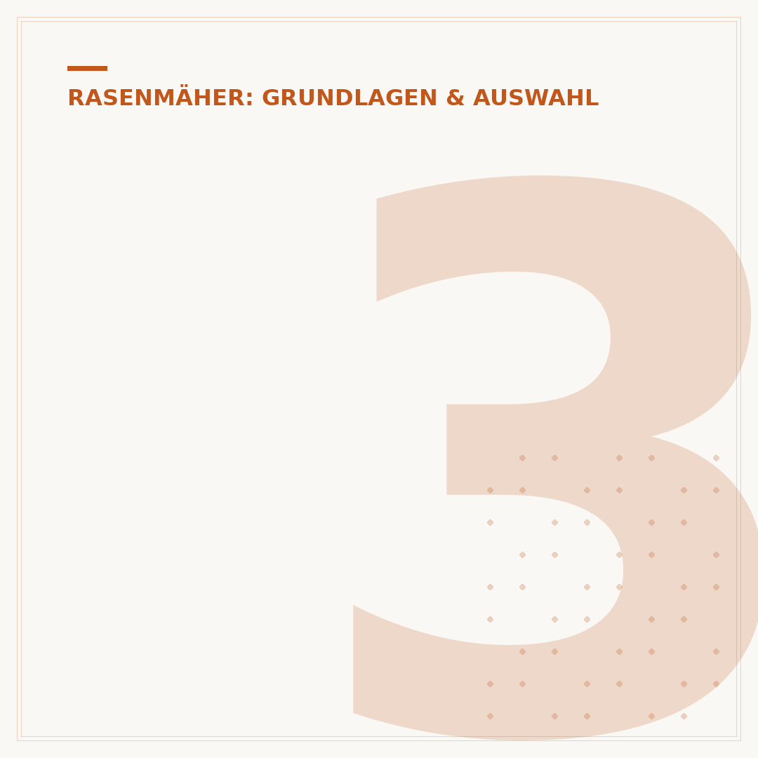 3-Rad-Rasenmäher: Vor- und Nachteile im Detail