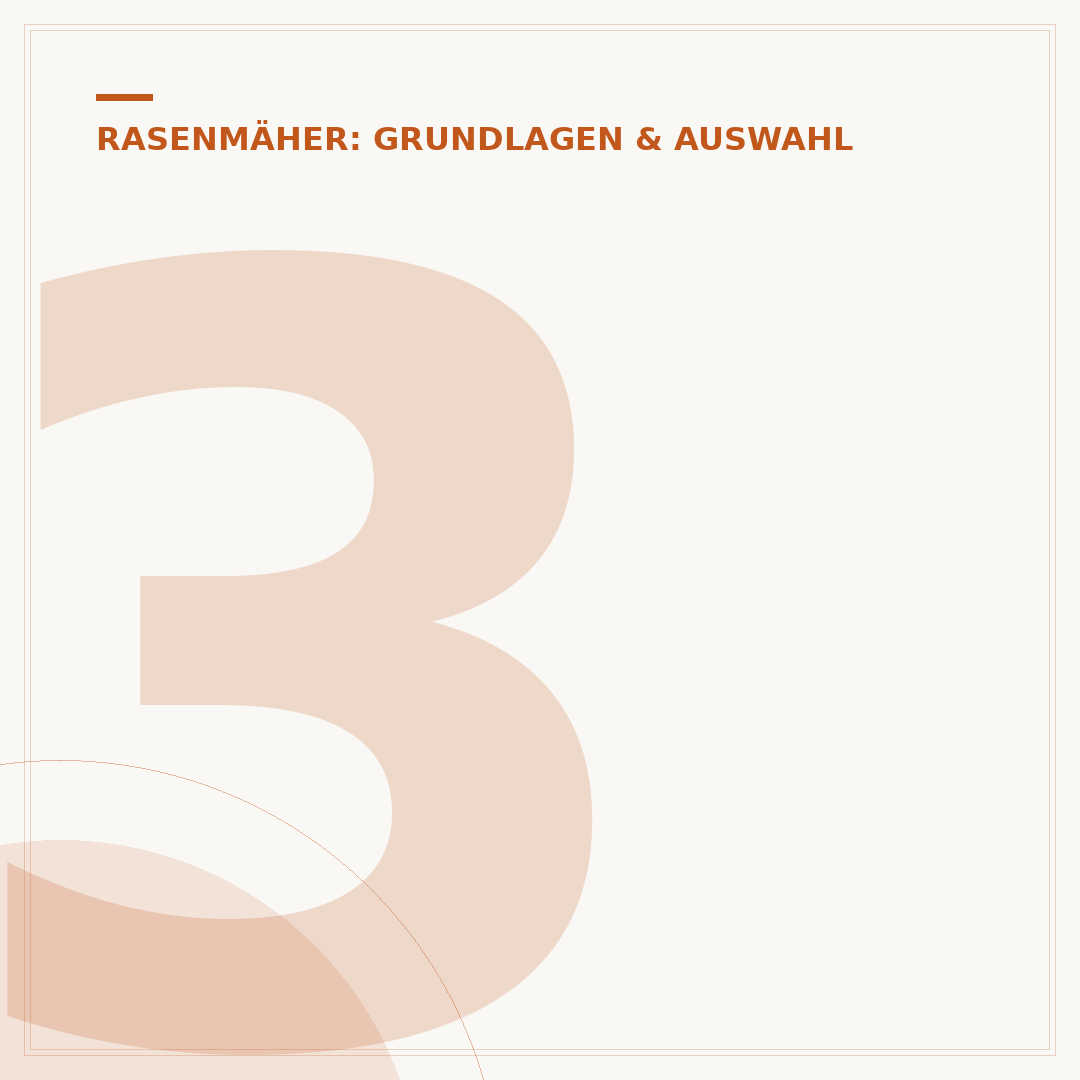 3-Rad-Rasenmäher