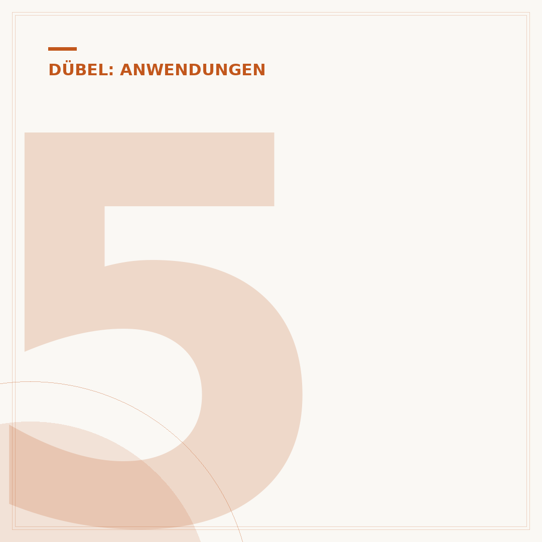 5er Dübel: Welche Schraube passt wirklich?