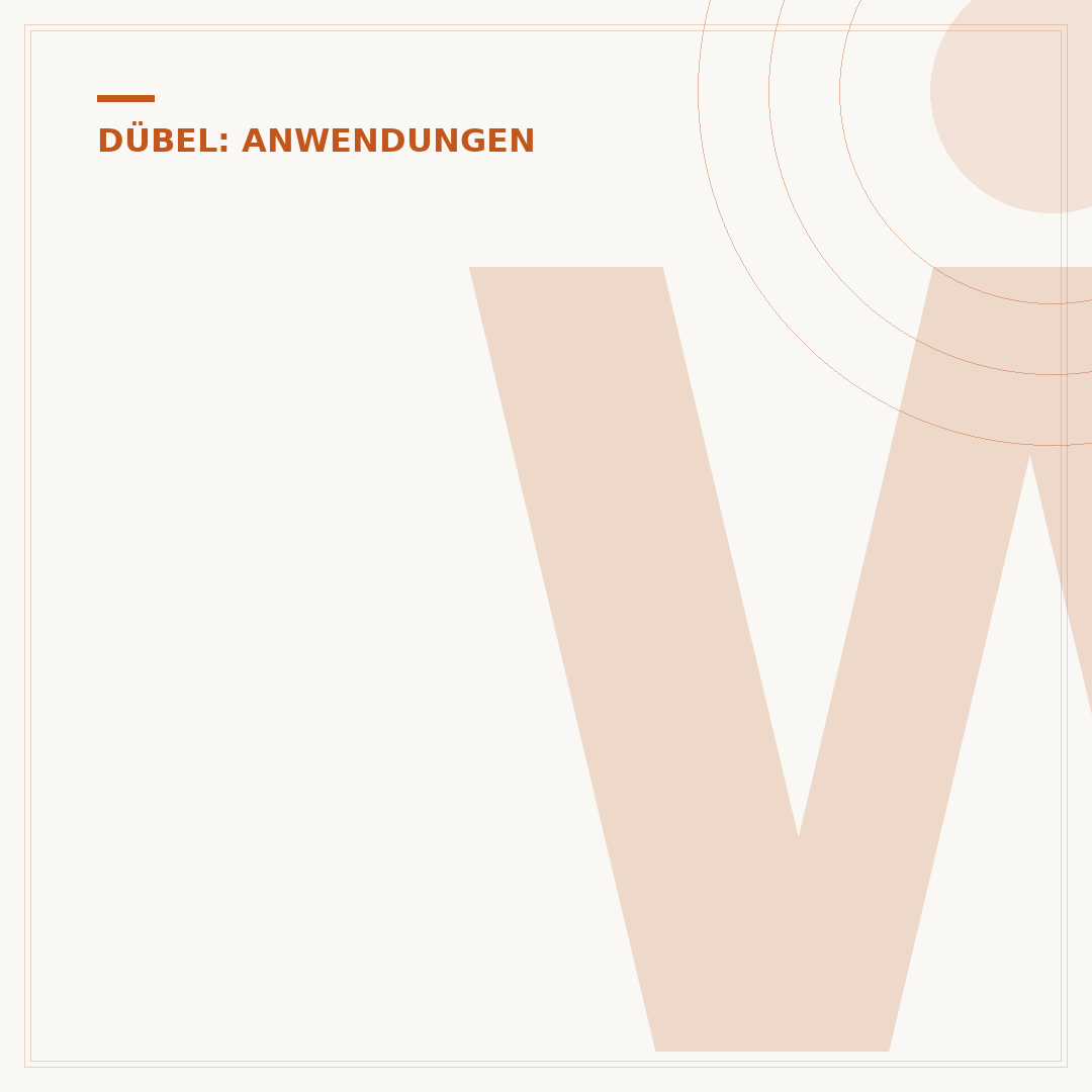 Welcher Bohrer für 6er Dübel?