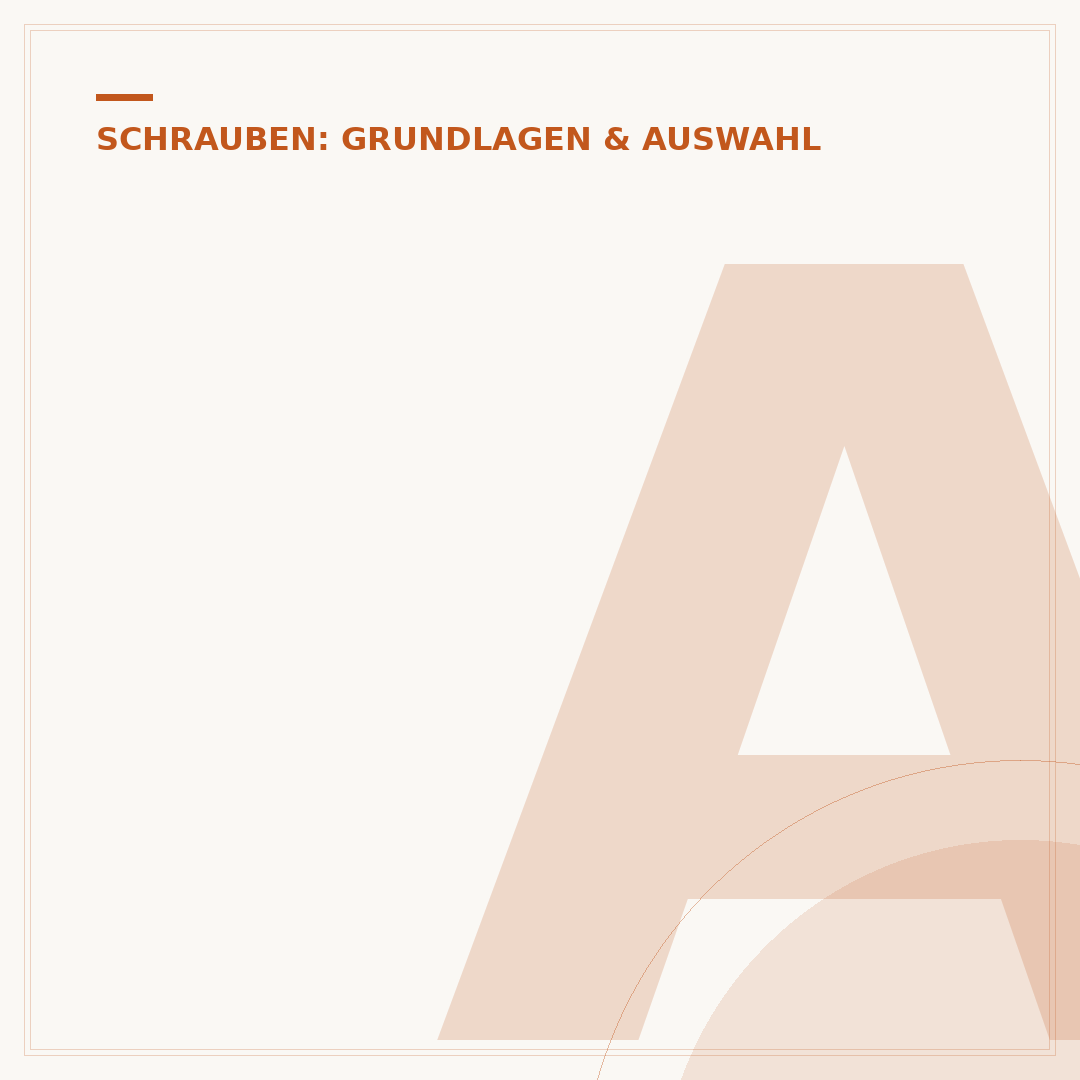 A4 Schrauben: Material, Eigenschaften und Anwendungen