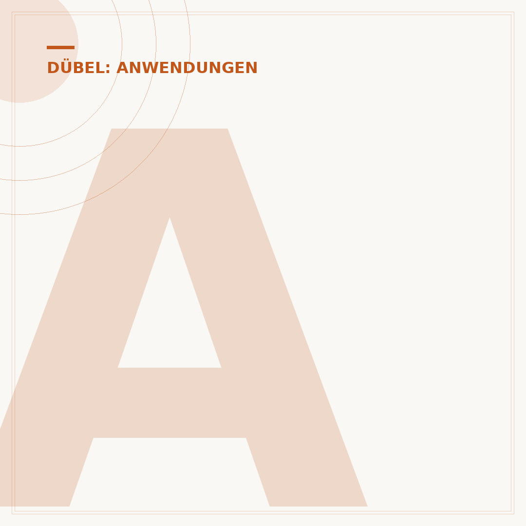 Abgehängte Decke: Die richtigen Dübel für Ihre Montage