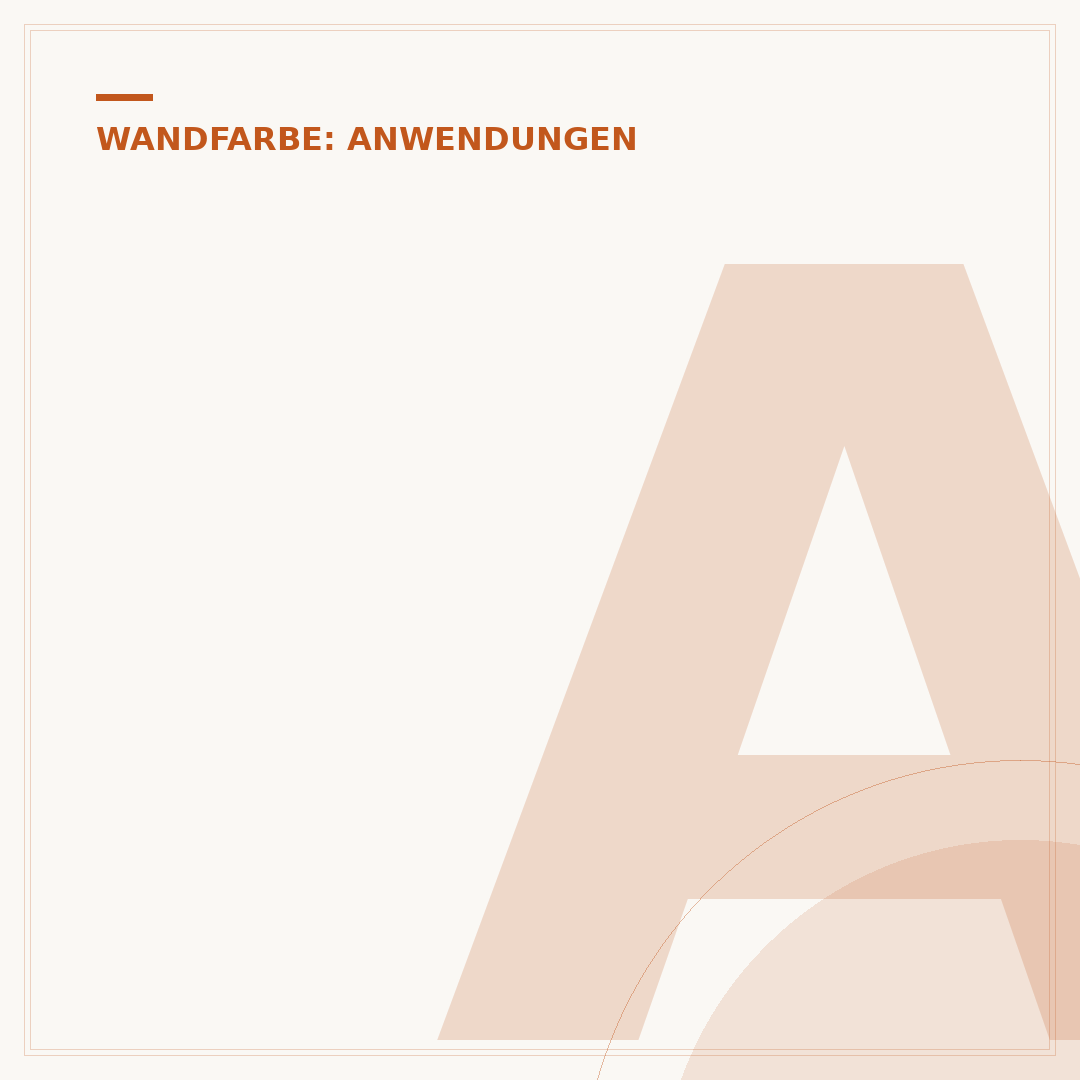Abwaschbare Wandfarbe für die Küche