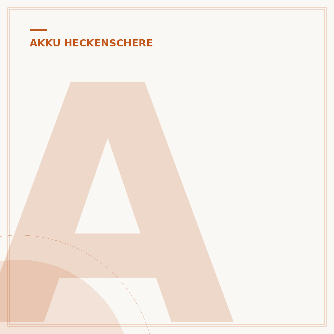 Akku-Heckenschere und Hochentaster