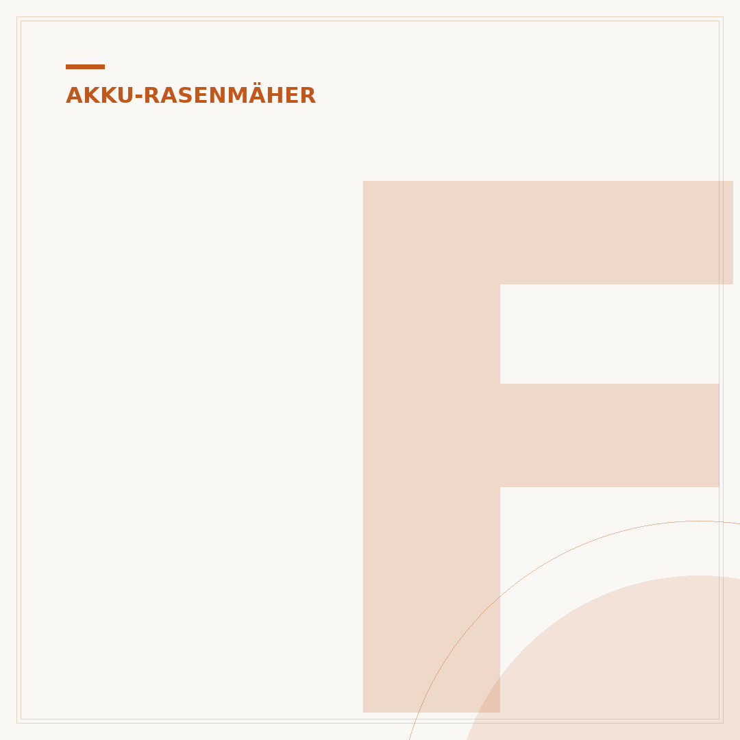 Ferrex Akku-Rasenmäher