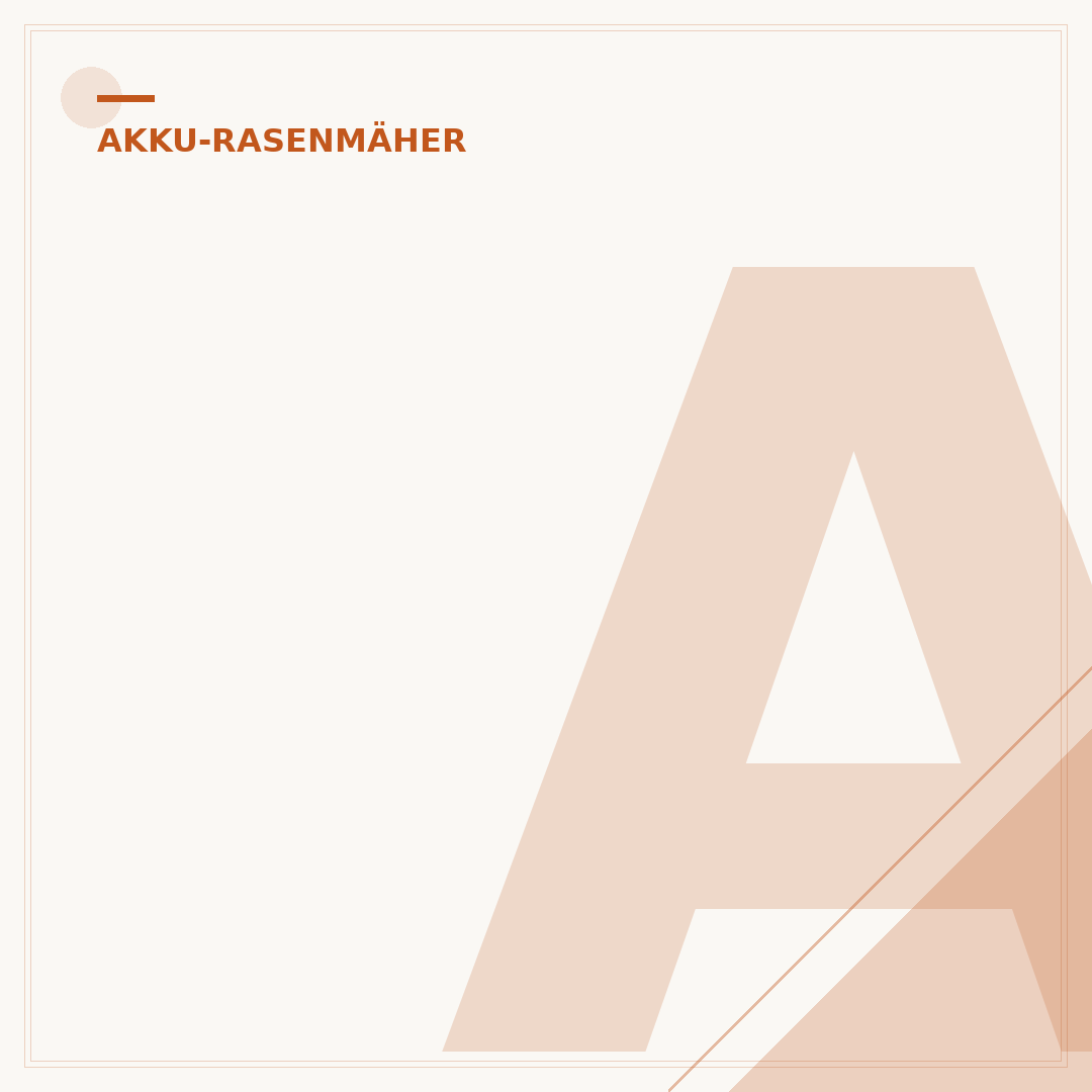 Akku Rasenmäher Mulch: Funktion, Vorteile & Auswahl