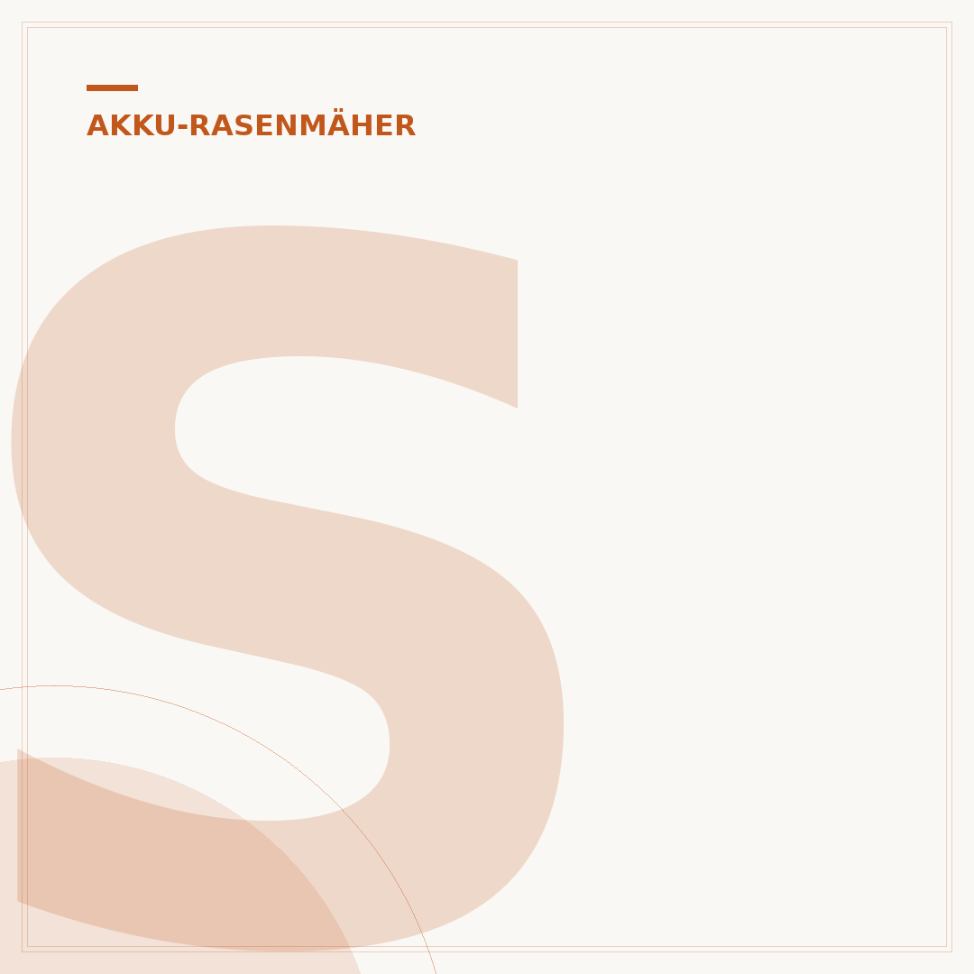 Selbstfahrender Akku-Rasenmäher