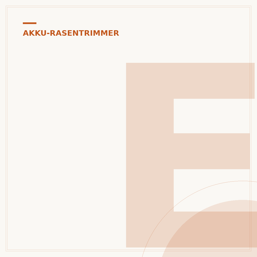 Ersatzteile für Akku-Rasentrimmer