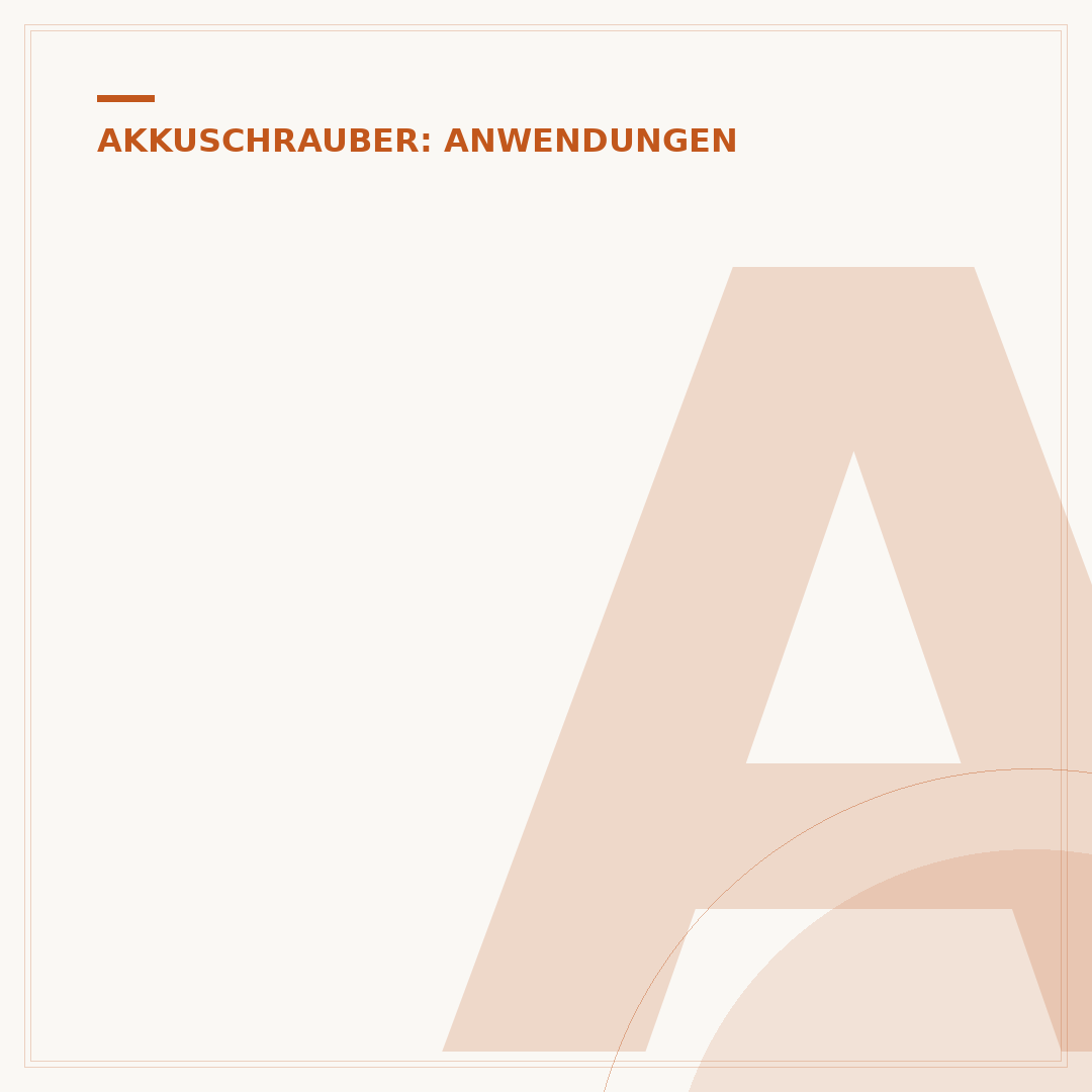 Akkuschrauber zum Bohren in Metall