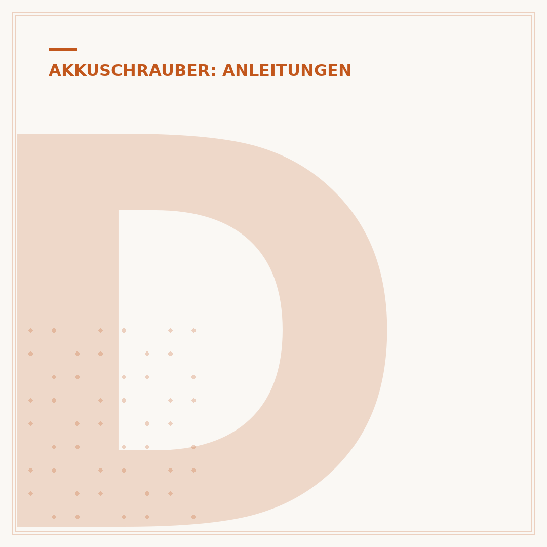 Drehzahlregler des Akkuschraubers wechseln