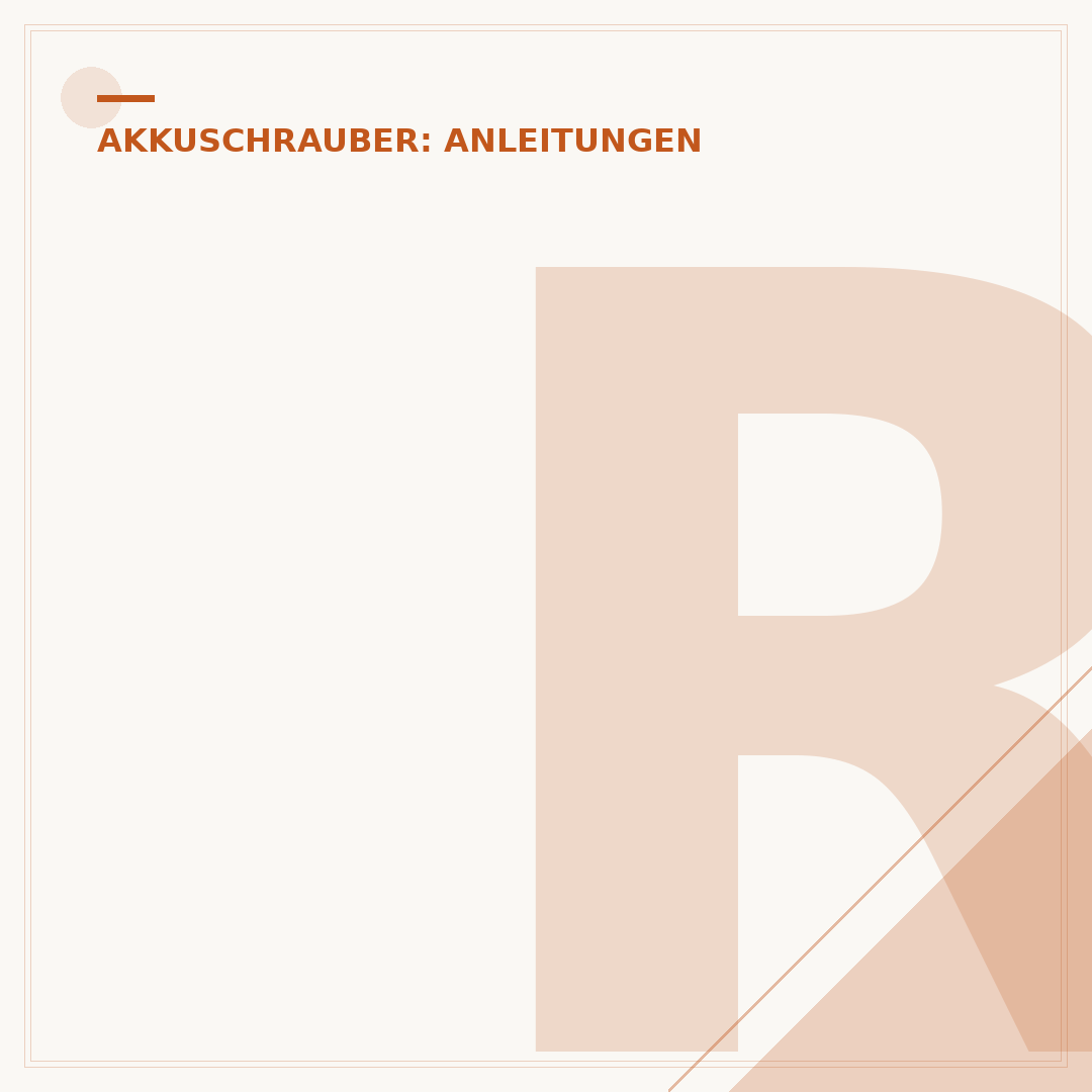Rechts- und Linkslauf am Akkuschrauber einstellen