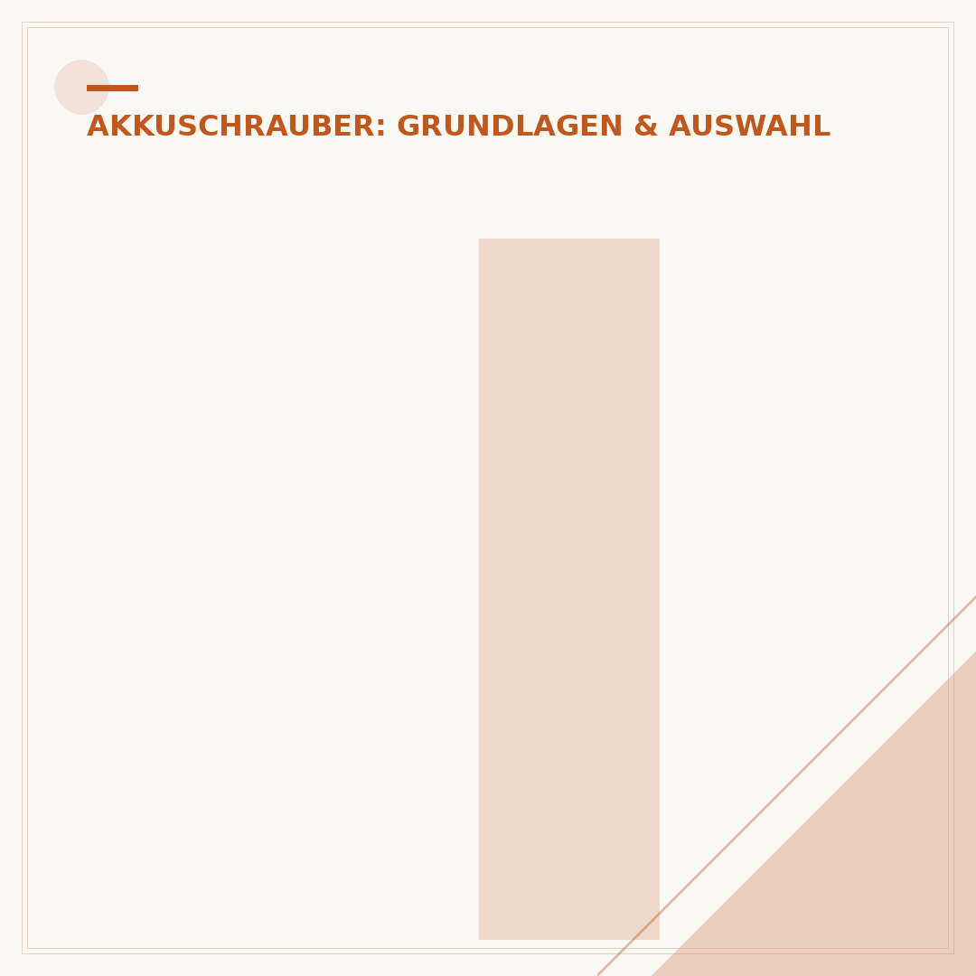 Ist eine Schlagfunktion beim Akkuschrauber sinnvoll?
