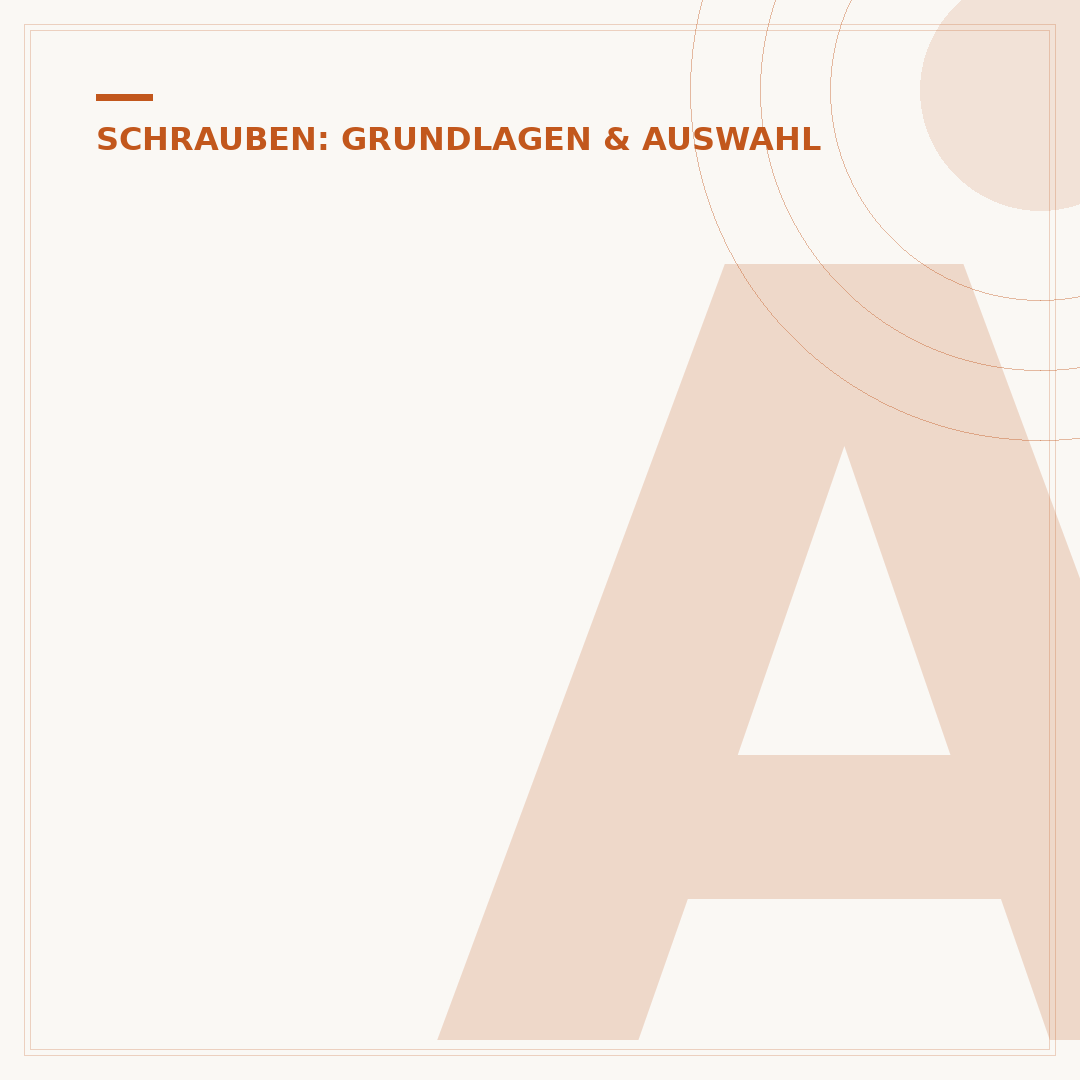 Anker Schrauben: Auswahl, Montage & Sicherheit