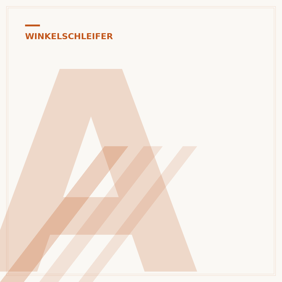 Aufbau des Winkelschleifers