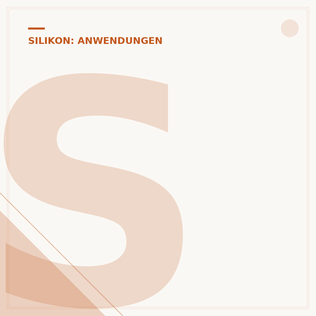 Silikon für Backöfen