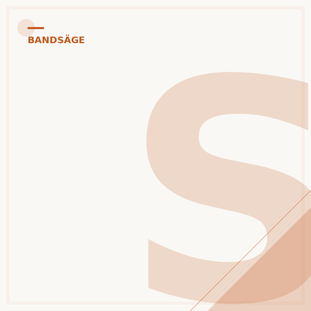 Sägeband der Bandsäge wechseln