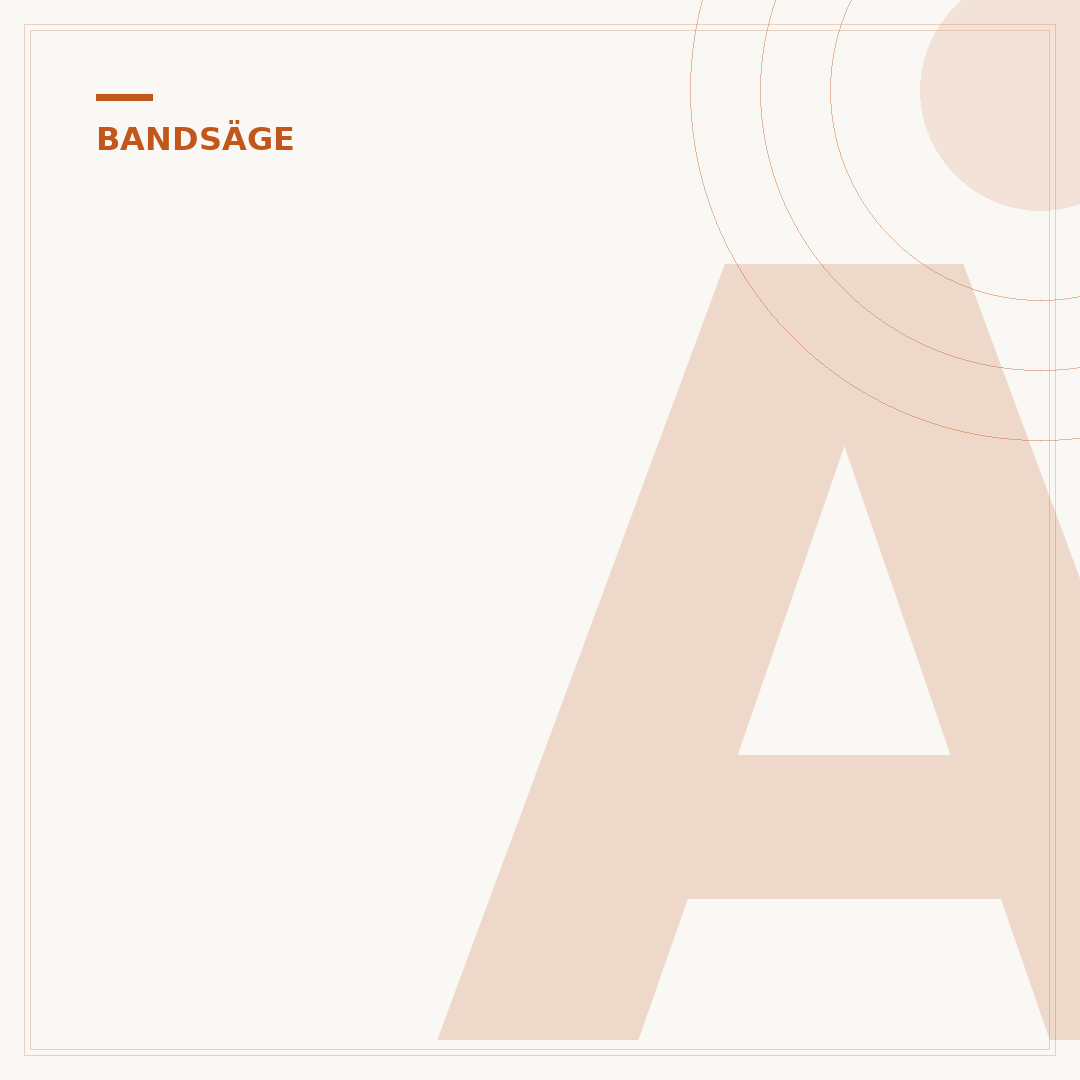 Anschlag für Bandsäge