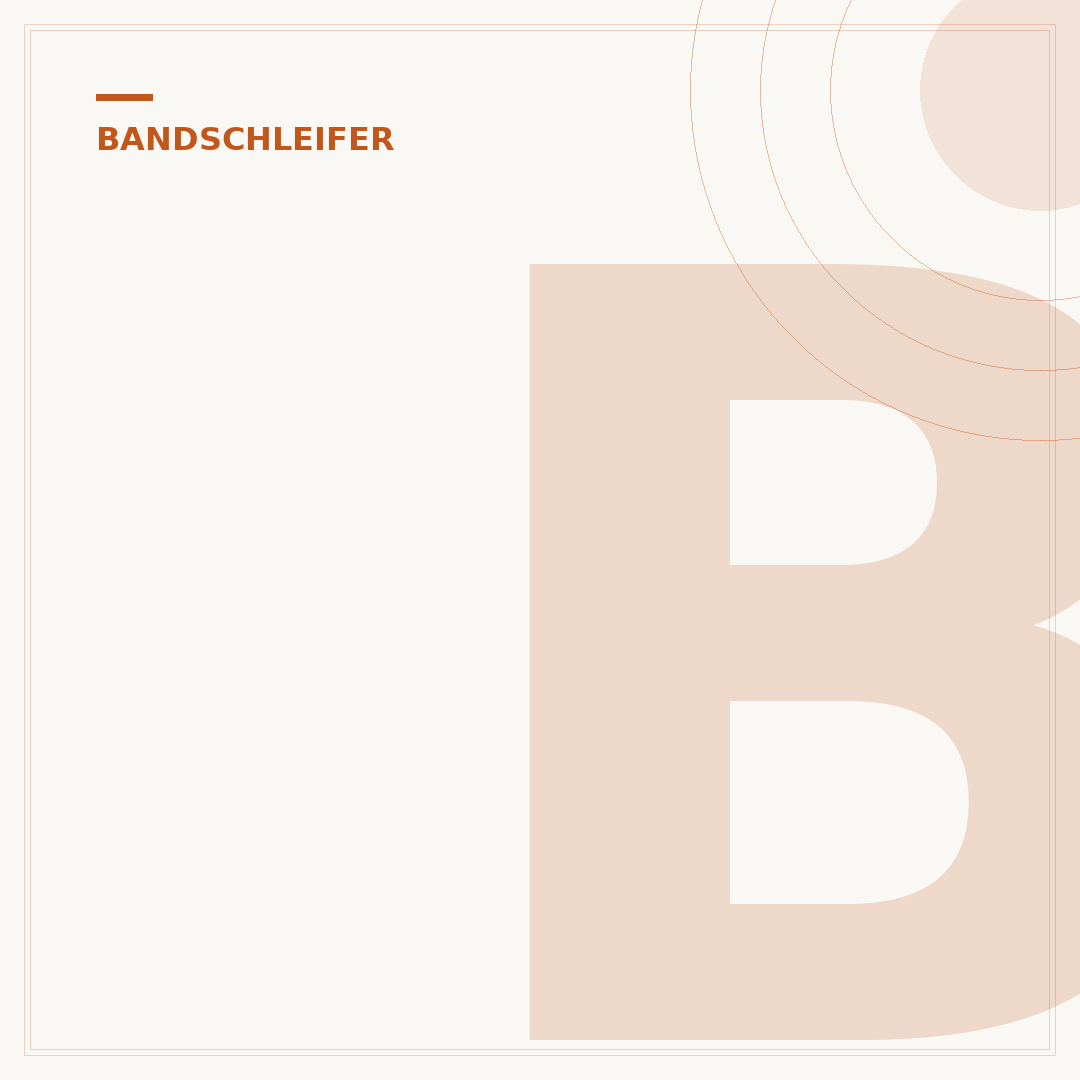 Bandschleifer-Handgerät