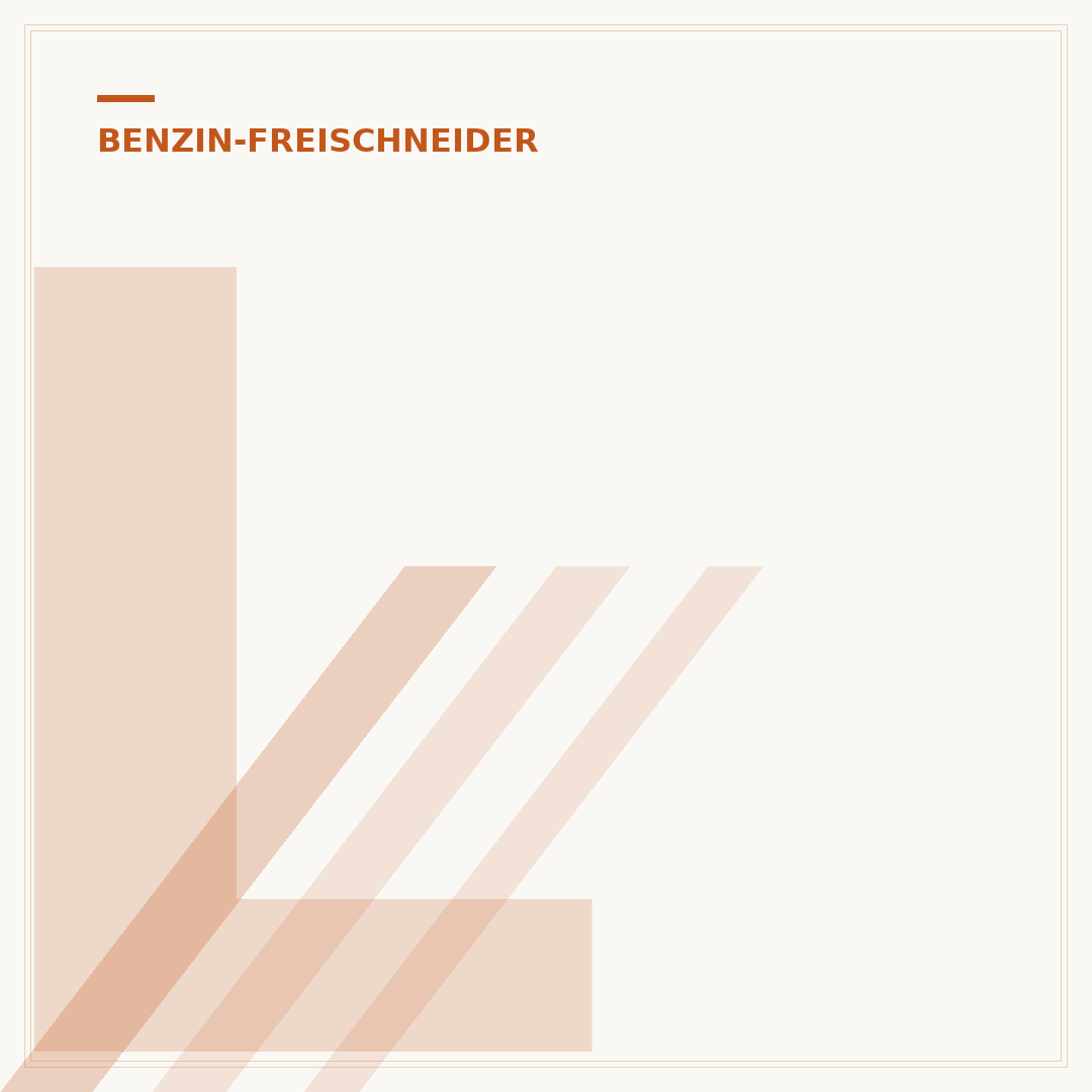Luftfilter des Benzin-Freischneiders wechseln
