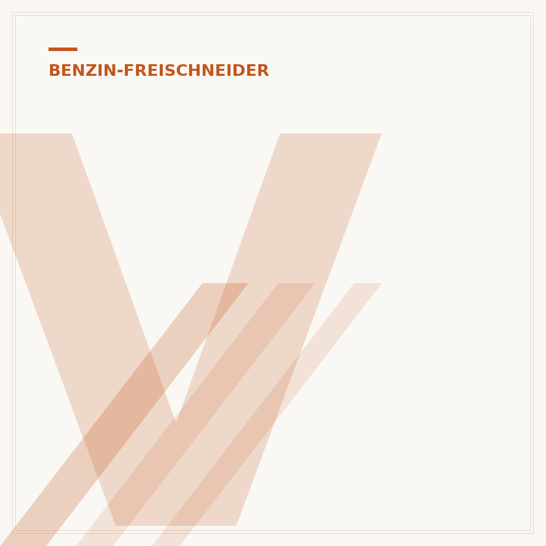 Vergaser des Benzin-Freischneiders einstellen