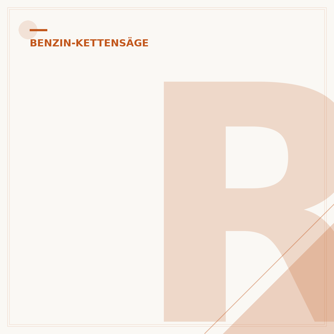 Richtiger Elektrodenabstand der Benzin-Kettensägen-Zündkerze