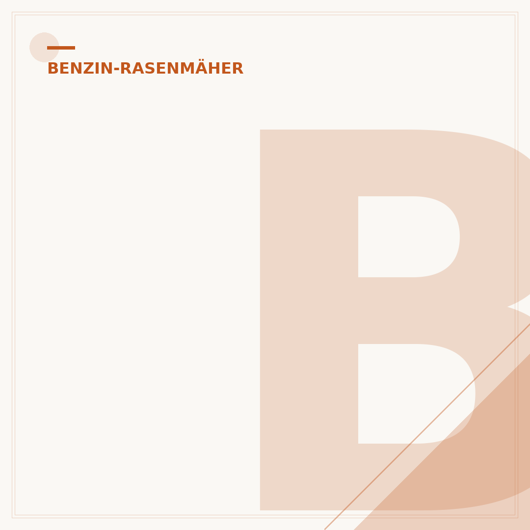 Benzin Rasenmäher mit Mulchfunktion: Der Gründünger-Vorteil