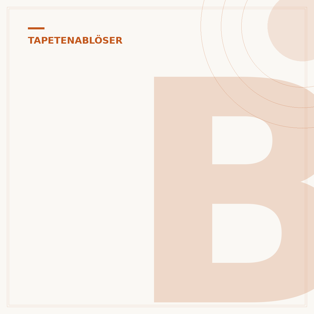 Bester Tapetenlöser: Effektiv Tapeten entfernen