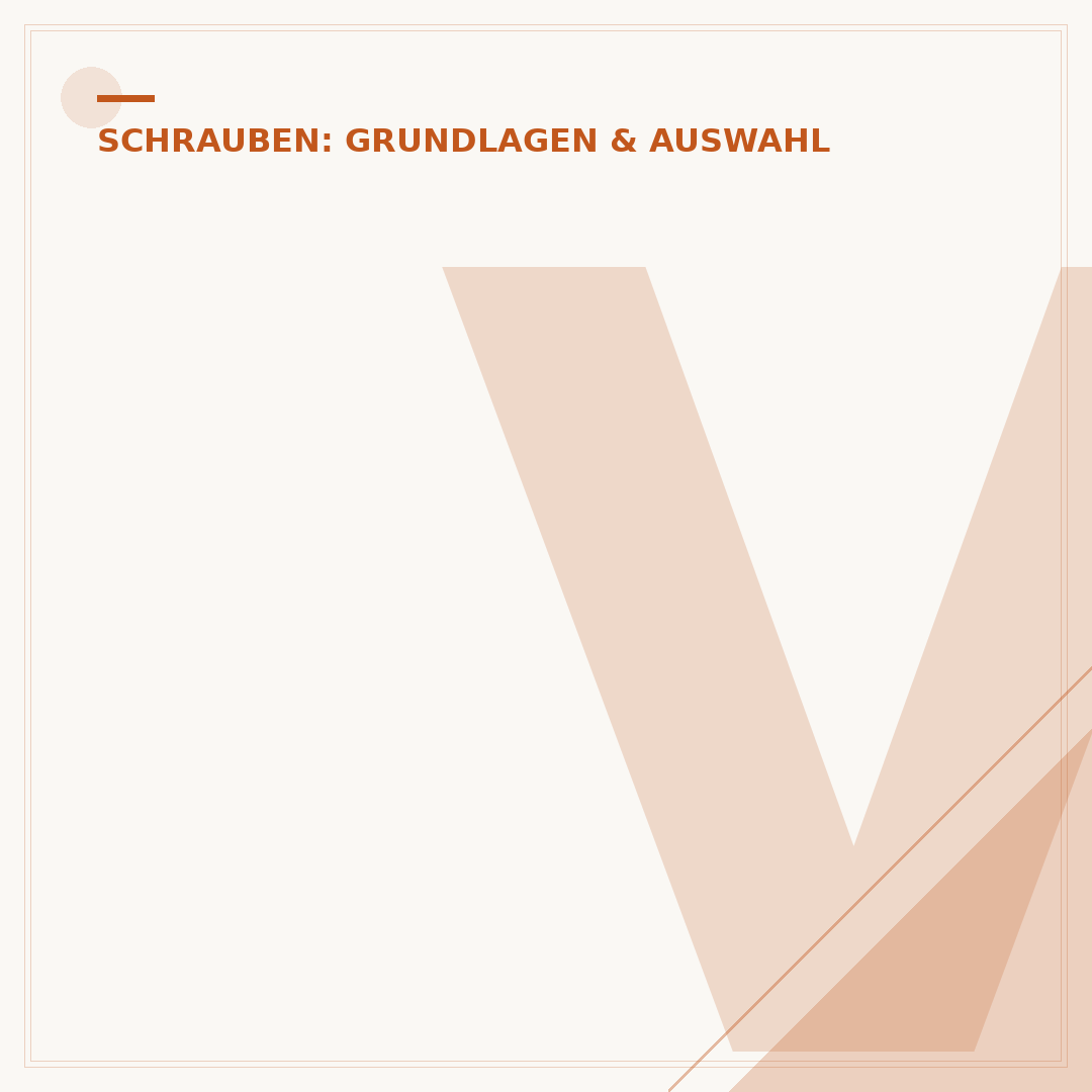 Verankerungstiefe und Verankerung von Betonschrauben