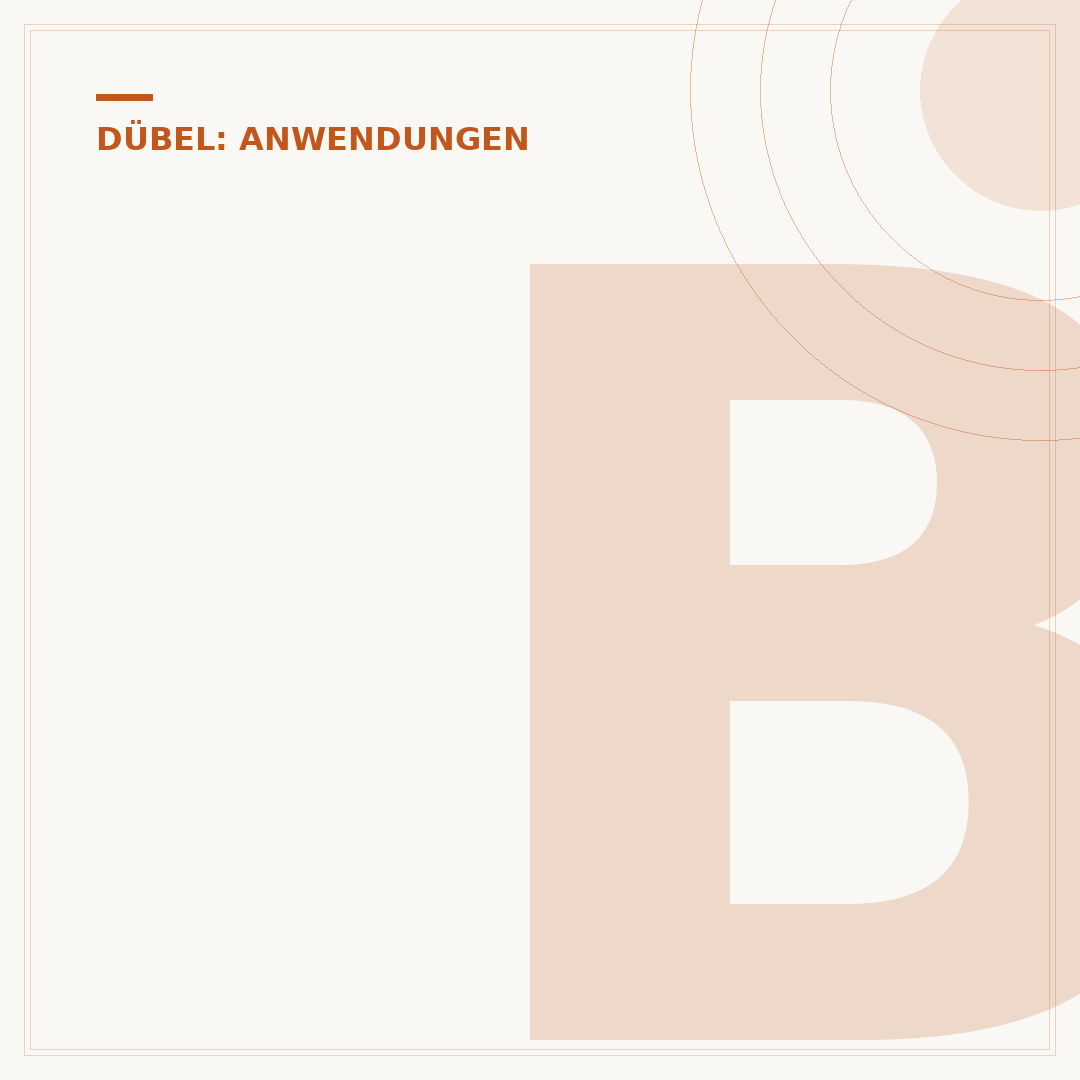 Betonsteine Dübel: Auswahl, Montage und Sicherheit