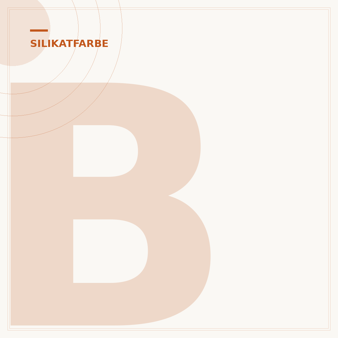 Bio-Silikatfarbe für innen