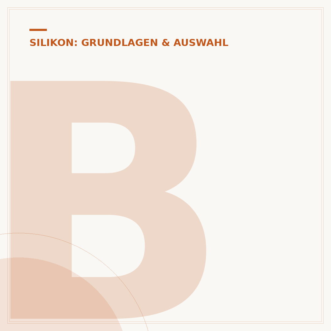 Bitumen und Silikon