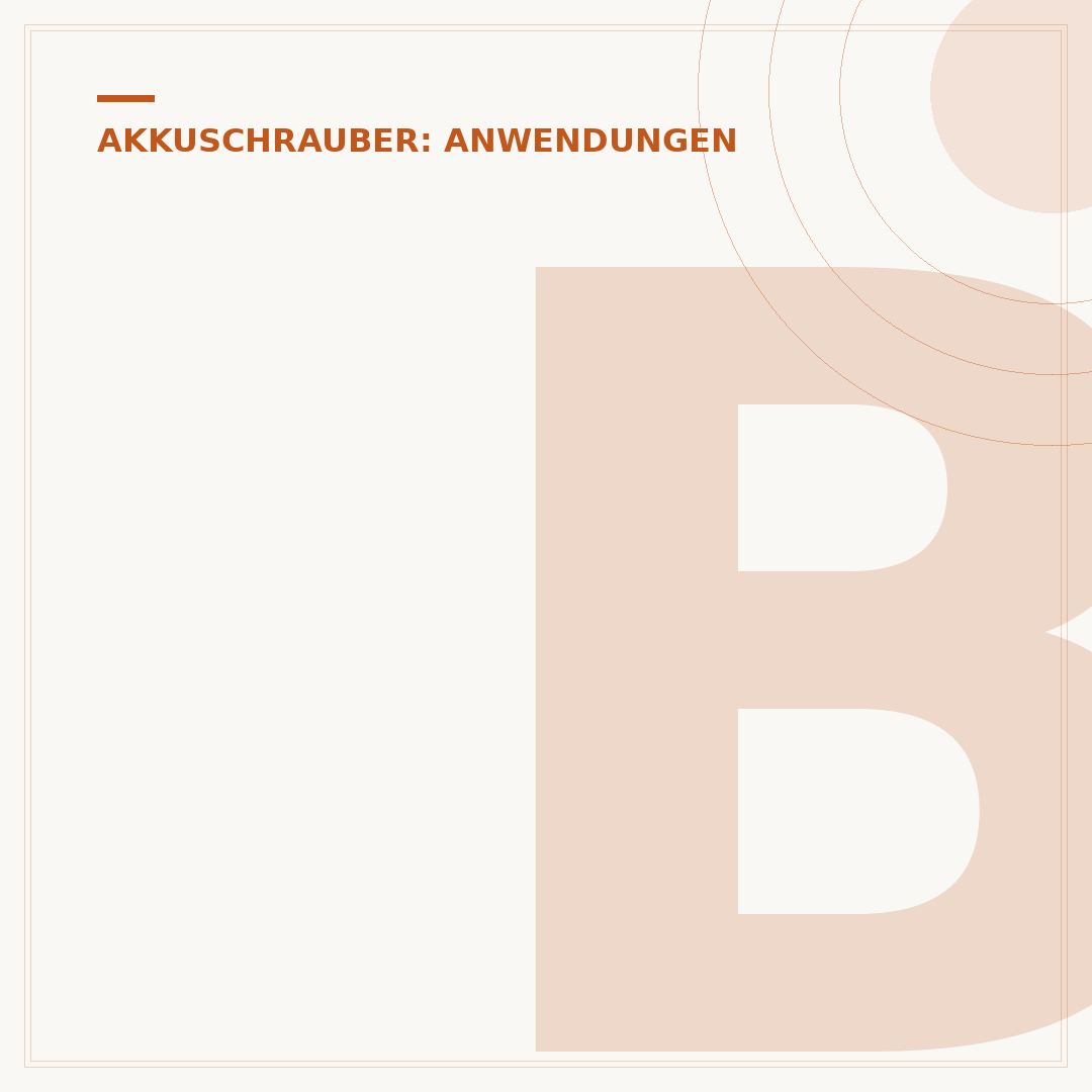 Bürstenaufsätze für Akkuschrauber: Einsatzgebiete & Auswahl