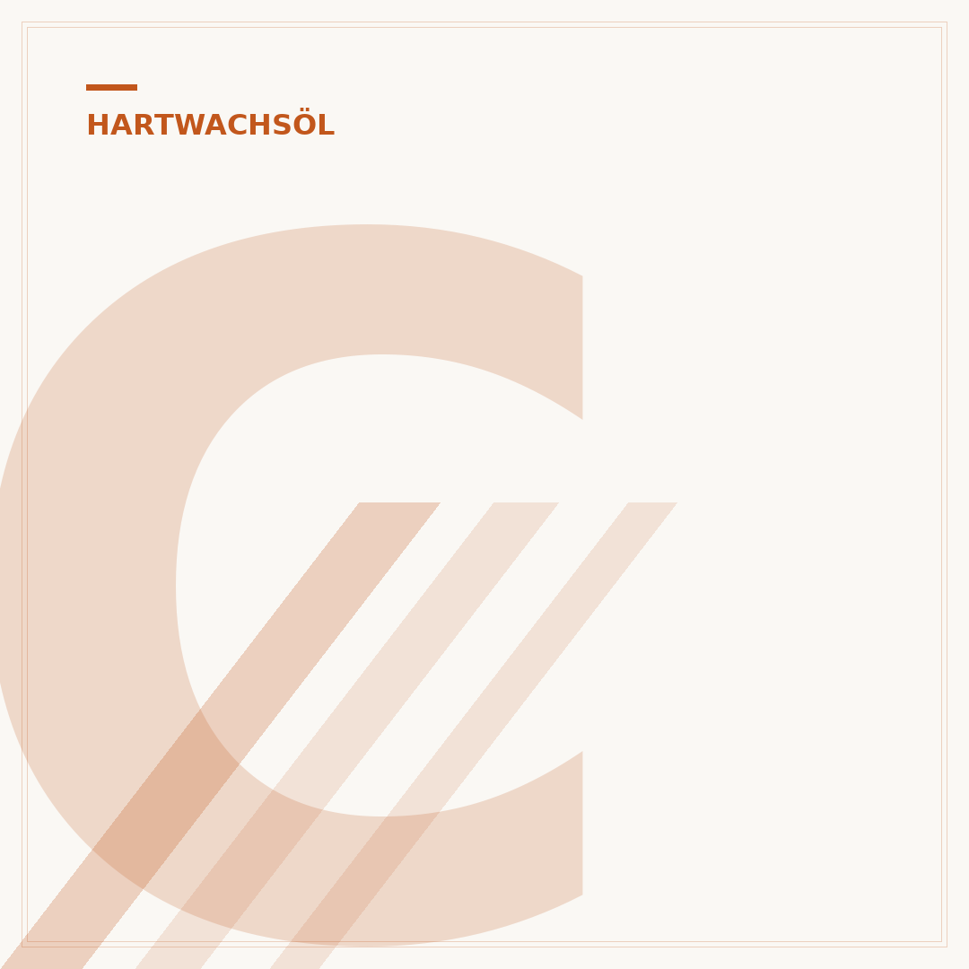 Contura Hartwachsöl: Eigenschaften und Anwendung