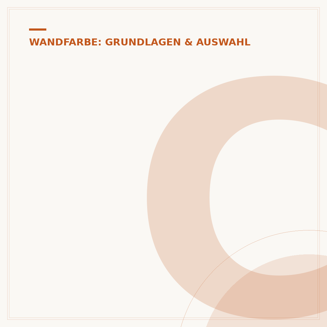 Creme Wandfarbe