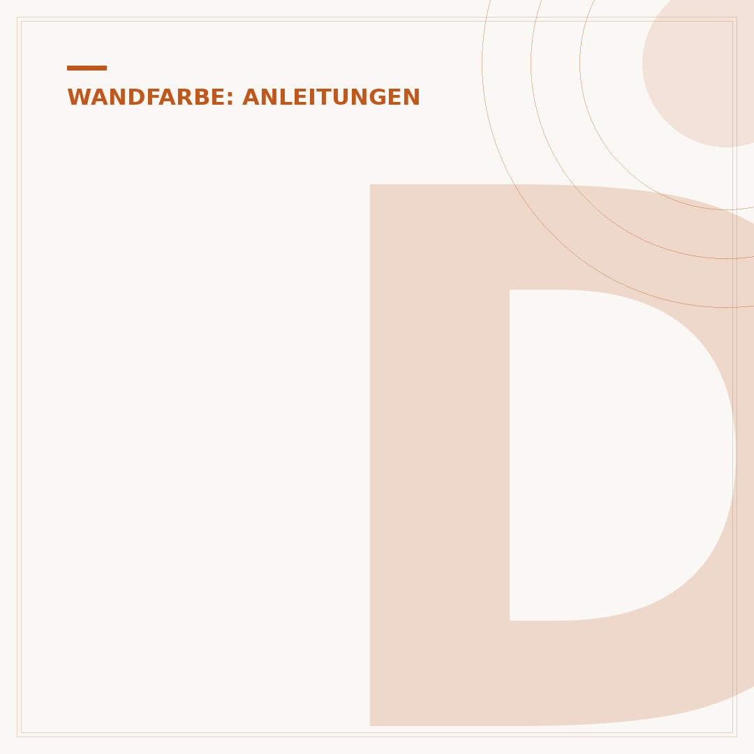 Decke abkleben vor dem Wände streichen