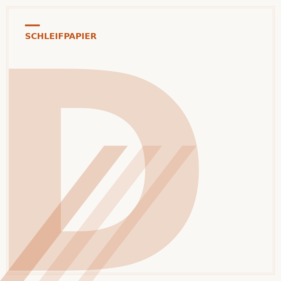 Delta Schleifpapier: Auswahl, Anwendung & Pflege