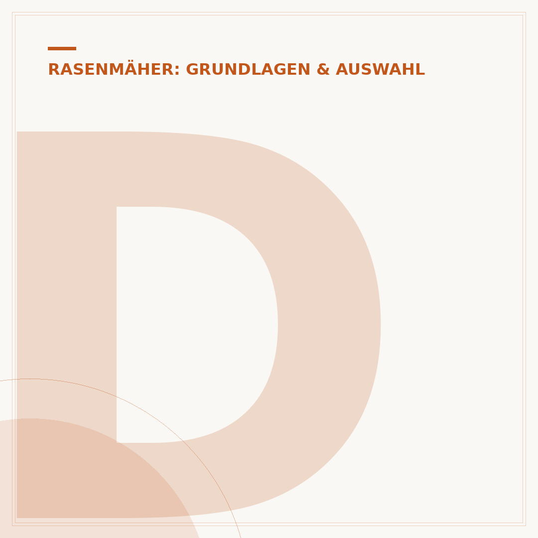 Der Rasenmäher: Effiziente Gartenpflege mit System