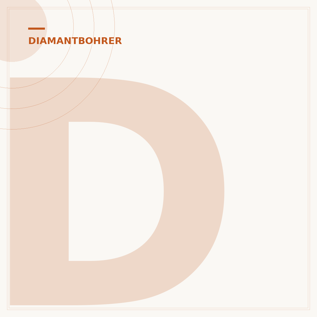 Diamantbohrer für Beton