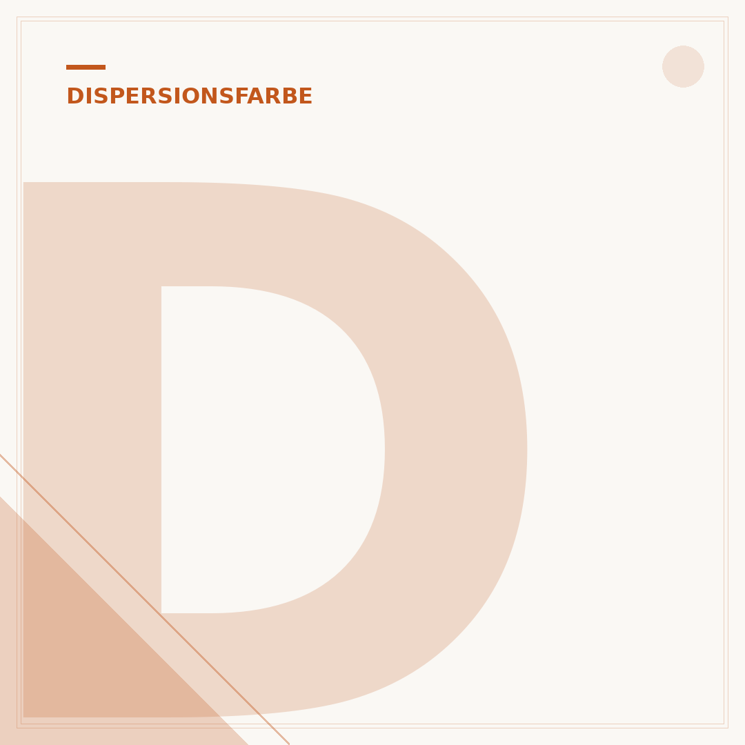 Dispersionsfarbe überstreichen