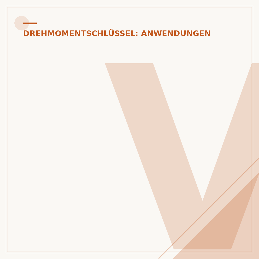 Vierkant-Adapter am Drehmomentschlüssel richtig nutzen