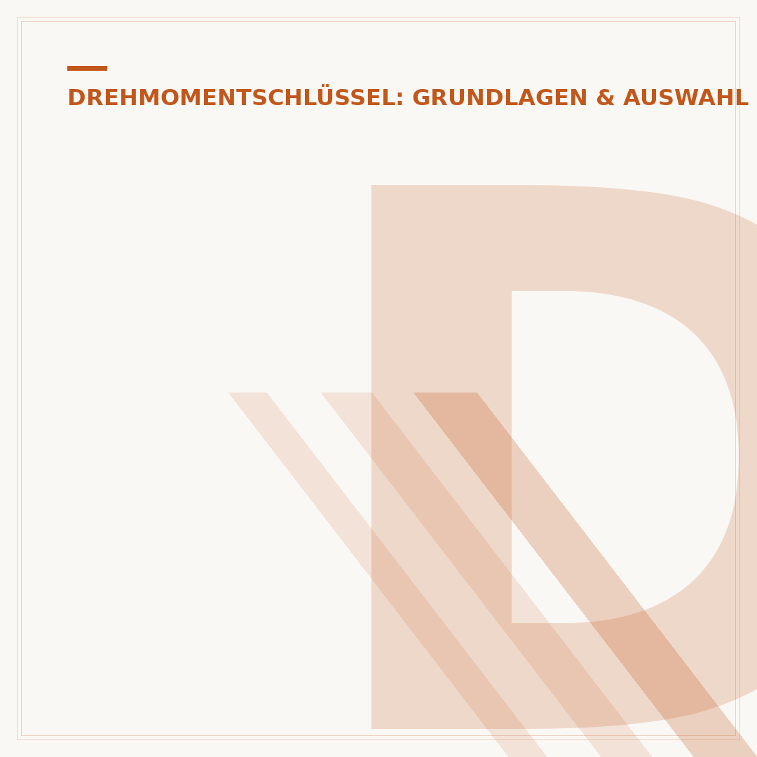 Drehmomentschlüssel Vierkant Größe Bestimmen: Ein Leitfaden