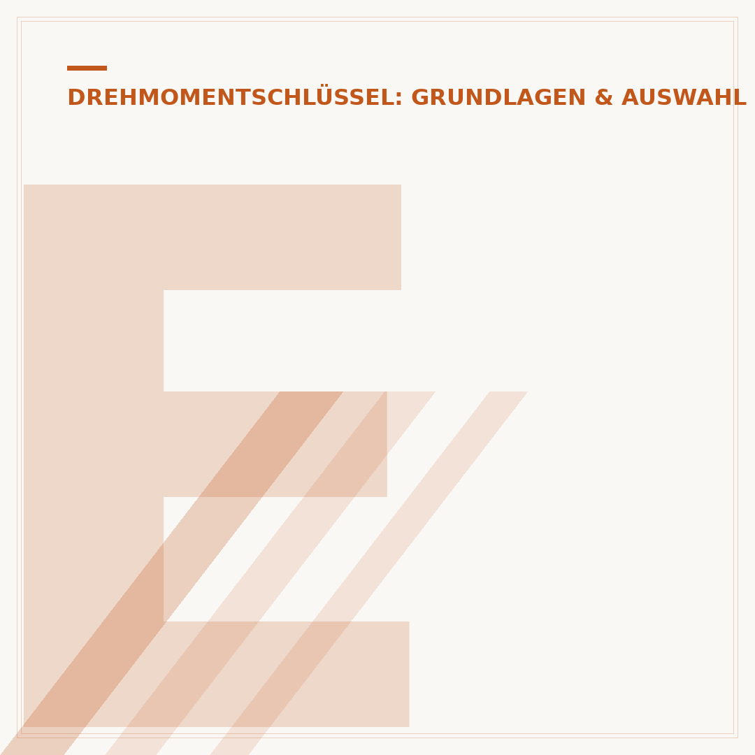 Einfluss von Vierkant-Verlängerungen auf Drehmomentschlüssel