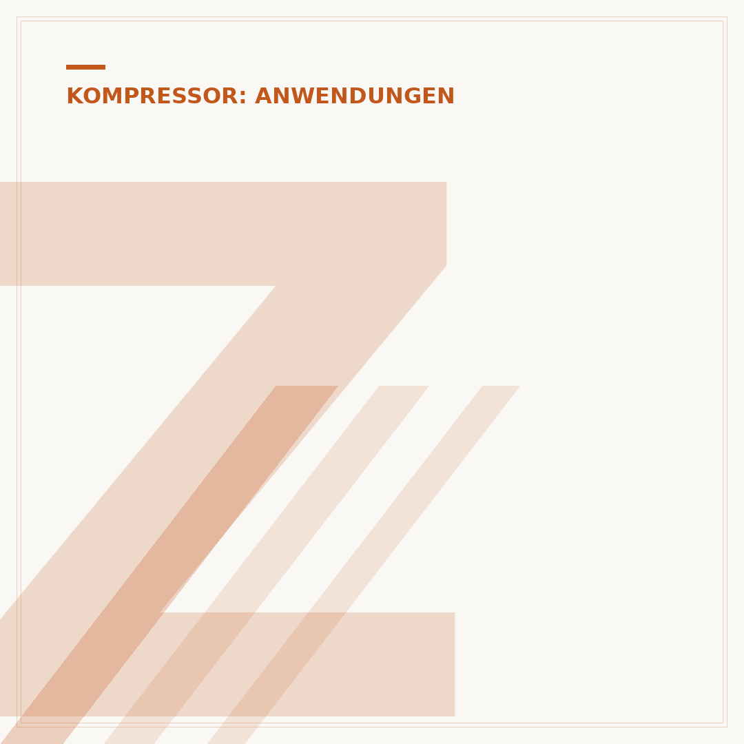 Zubehör für Druckluft-Kompressoren