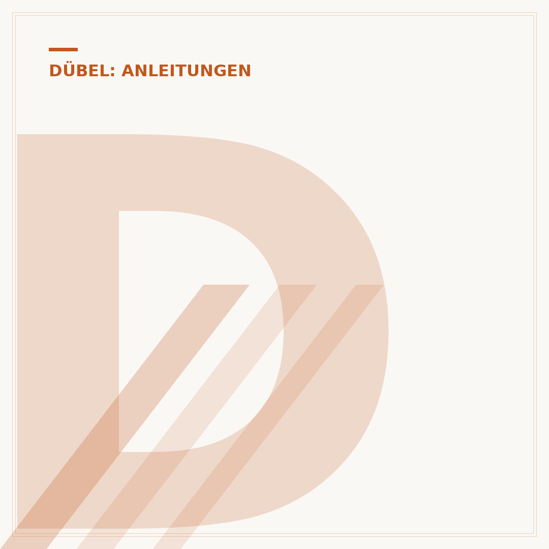 Dübel entfernen Trick: Praktische Methoden für jede Wand