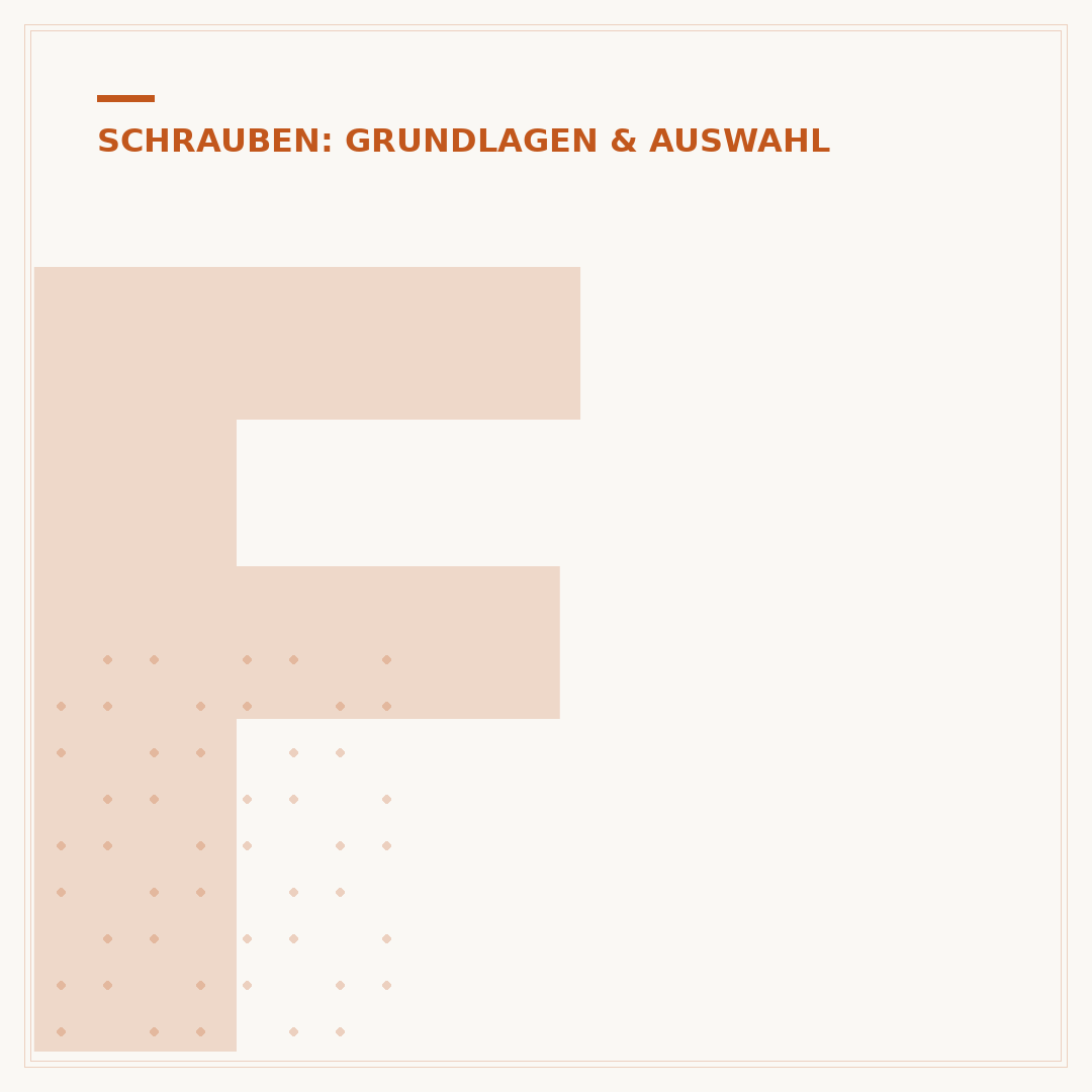 Festfressen von Edelstahlschrauben in Edelstahlmuttern